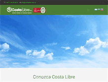 Tablet Screenshot of costalibre.com